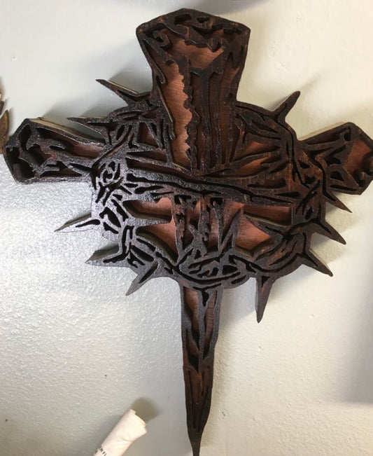 Crown of Thorns with Cross