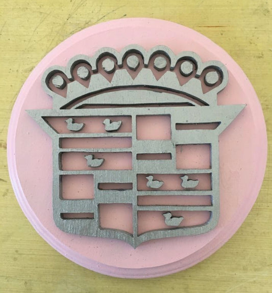 “Pink” Cadillac Emblem